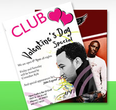 Club flyers 5% off